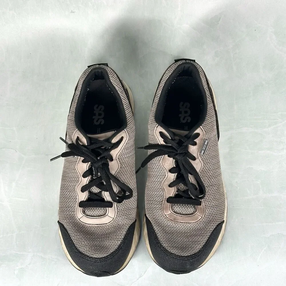 SAS Shoes Wmn Size 9.5 Suprhon Khaki Slip Resistant Therapeutic Comfort Sneaker